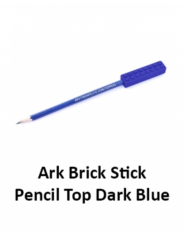 Brick Stick Pencil Topper Dark Blue (Ark )